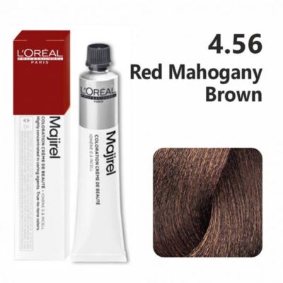 Loreal Professionnel Majirel – 4.56 (Red Mahogany Brown) loreal professionnel hair spa, loreal professionnel absolut repair hair mask, loreal professionnel paris inforcer, loreal professionnel série expert absolut repair, loreal professionnel Chroma Créme, loreal professionnel Serie Expert Shampoo, loreal professionnel For Dark Brown Hair, loreal professionnel serum, loreal professionnel hair mask, loreal professionnel hydra hyaluronic shampoo, loreal professionnel liss unlimited shampoo, loreal professionnel deep-colored strands, loreal professionnel your  daily routine, loreal professionnel Nourishing Care for Silky, loreal professionnel for Lasting Color, loreal shampoo, loreal hair spa, loreal hair color, loreal shampoo and conditioner, loreal hair wax, loreal hair mask, loreal hair spa price in bangladesh, loreal now in bangladesh