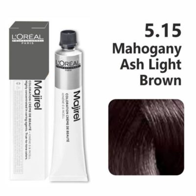 Loreal Professionnel Majirel – 5.15 (Mahogany Ash Light Brown)