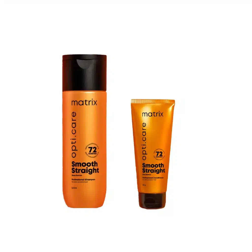 MATRIX Opti.Care smooth straight Shampoo 200ml and Conditioner 98g