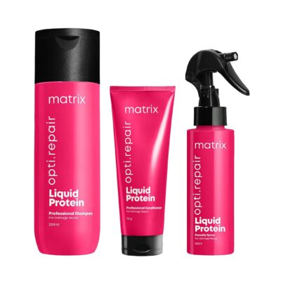 Matrix Opti.Repair Liquid Protein Shampoo 200ml, Conditioner 98g and Spray 100ml