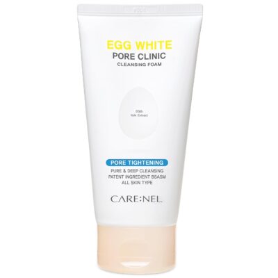 Carenel Egg White Pore Cleansing Foam 150ml Carenel Best Skincare Products,Carenel Lip Care Balm,,Buy Carenel Products Online,,Carenel Korean Skincare,Carenel Moisturizing Lip Mask,Anti-Melasma Cream,AHA BHA Peeling Serum,Korean Skincare,Niacinamide Zinc Serum,CICA Vitamin B5 Serum,Hydrating Lip Balm,for Acne Prone Skin,Brightening Cream,Gentle Exfoliating Serum