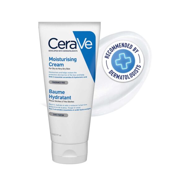 CeraVe Moisturizing Cream For Dry To Very Dry Skin (177ml)