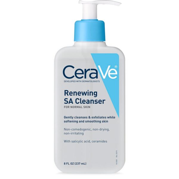 CeraVe Renewing SA Cleanser 237ml Creare foaming cream,cerave serum,cerave smoothing cream,cerave lotion,cerave smoothing cleanser,CeraVe Hydrating Body Sunscreen,CeraVe PM Facial Moisturizing Lotion,Cerave Skin Renewing Night Cream,CeraVe Renewing SA Cleanser,Cerave Blemish Control Gel,Cerave Eye Repair Cream,CeraVe SA Smoothing Cream,Dry Rough Bumpy Skin,CeraVe Crème Hydratante Visage for skin,CeraVe Crème Hydratante Visage best,CeraVe Crème Hydratante Visage cleanser for summer