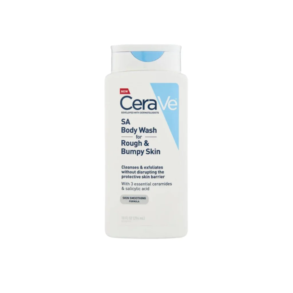 CeraVe SA Body Wash for Rough & Bumpy Skin (296ml)