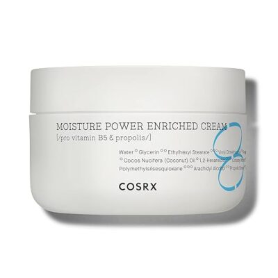 COSRX Hydrium Moisture Power Enriched Cream 50ml COSRX best korean product, COSRX top brands in korea, COSRX korean skin care, COSRX skincare in india, COSRX glow serum, COSRX toner, COSRX cleansing oil, COSRX sunscreen, COSRX korean brand, COSRX now in bangladesh, COSRX moisturizer, COSRX best skincare, COSRX Hyaluronic Acid 3% Serum 20ml, COSRX Ultimate Spot Cream 30g, cosrx-balancium-comfort-ceramide-crm-80g, Cosrx Advanced Snail 92 Cream (100ml), Cosrx Advanced Snail 92 All In One Cream, COSRX Hydrium Moisture Power crm 50ml,