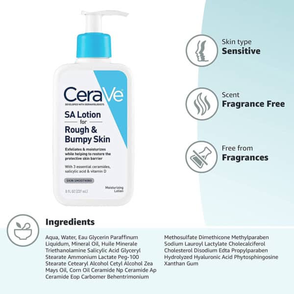 Cerave SA Lotion For Rough & Bumpy Skin 237ml