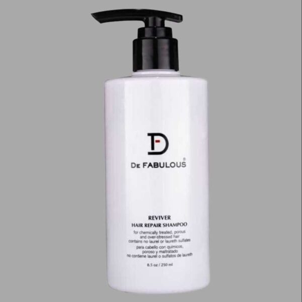 De Fabulous Reviver Hair Repair Shampoo 250ml De Fabulous,De Fabulous shampoo,De Fabulous conditioner,De Fabulous hair repair,De Fabulous hair oil,De Fabulous reviver mask,De Fabulous best hair care product,