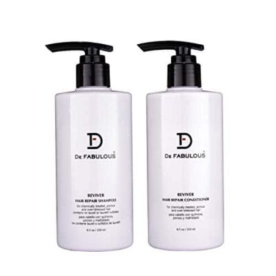 De Fabulous Reviver Hair Repair Shampoo-Conditioner 250ml Each De Fabulous,De Fabulous shampoo,De Fabulous conditioner,De Fabulous hair repair,De Fabulous hair oil,De Fabulous reviver mask,De Fabulous best hair care product,