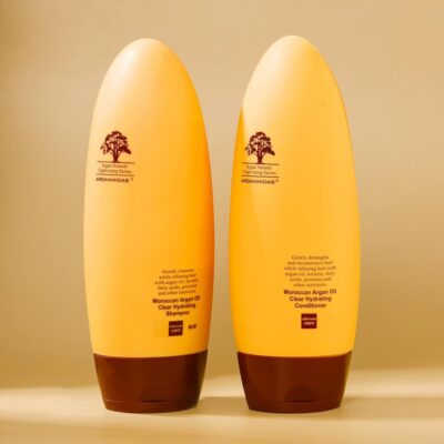 Arganmidas Moroccan Argan Oil Clear Hydrating Shampoo & Conditioner 200ml Combo (Sulfate-Free, ForColor Treated Hair, Effectively Repair Dry Damaged and Frizzy Hair) Arganmidas Moroccan Argan Oil,Arganmidas,arganmidas moroccan oil clear hydrating combo,argan oil hair mask,