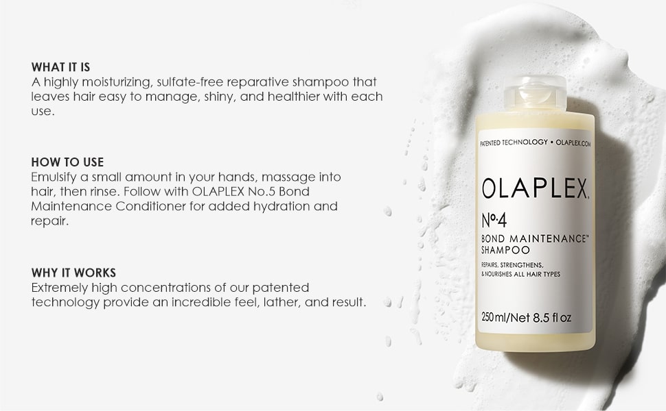 Olaplex No. 4 Bond Maintenance Shampoo 250ml