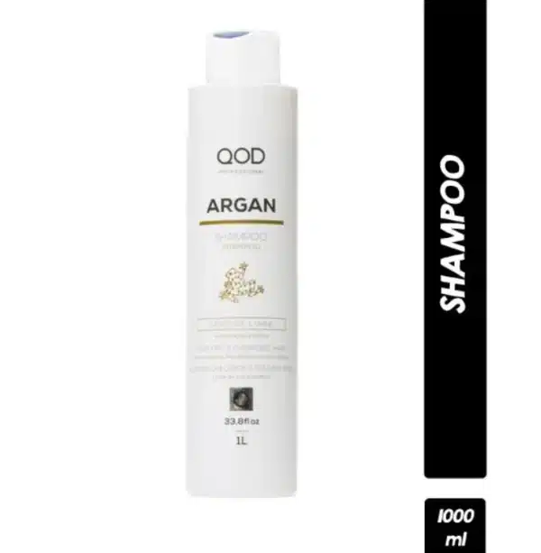 QOD Professional Argan Moisture and Shine Shampoo (1000ml) Argan shampoo, qod argan shampoo, shine shampoo 1000ml, qod professional shampoo,