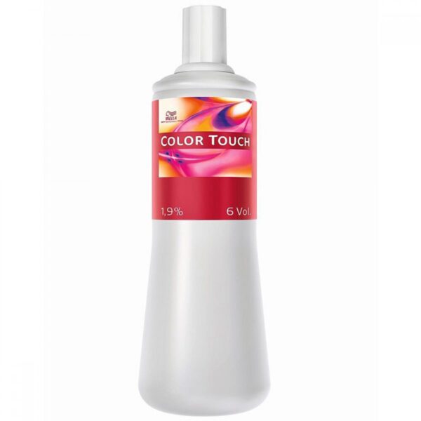 Wella Professionals Color Touch Emulsion 1.9% 6 Vol Developer 1000ml Wella Professionals, Wella Color Touch Emulsion, Wella 1.9% developer, Wella 6 Vol developer, Wella Hair color, Wella Gentle formula, Wella Shine enhancement, Wella Subtle color effects, Wella Professional use, Wella Salon quality, Wella Easy application, Wella Creamy consistency, Wella Hair care, Wella Color refreshing, Wella Multi-application, Wella Vibrant results, Wella hair care product, Wella all hair type, wella-color-touch-emulsion-1-9-6-vol-1ltr,