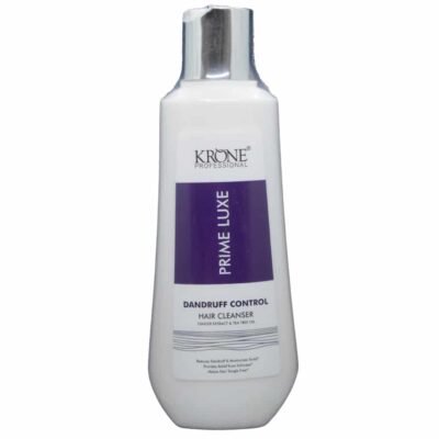 Krone Professional Prime Luxe Dandruff Control Hair Cleanser 1000 ml Krone,Krone Professional Anti Dandruff Hair Tonic,krone hair tonic,krone shine bond serum,krone shine bond shamoo,krone shine bond mask,krone pro-botox mask, krone pro-botox cleanser, krone pro-botox hair serum,Krone Hair sprey for all hair,Krone hair oil,Krone sulfate free shampoo,Krone hair care product,