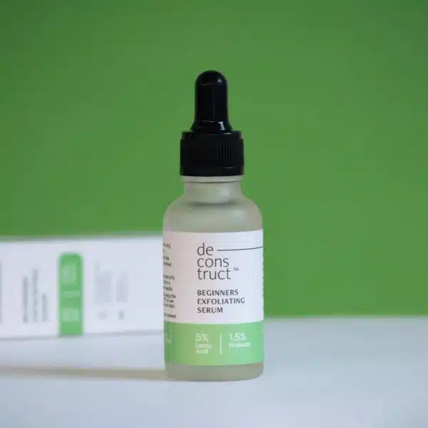 Deconstruct Beginners Exfoliating Serum | 5% Lactic Acid (Aha) + 1.5% Probiotics | 30Ml - Image 1