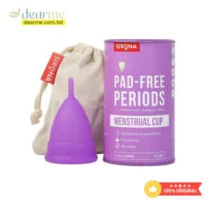 Sirona Reusable Menstrual Cup for Women | Large Size