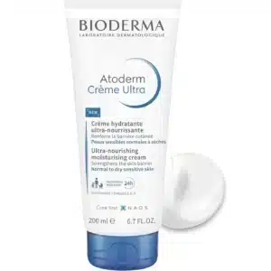 Bioderma Atoderm Creme Ultra-Nourishing Moisturizer with Niacinamide | For Dry, Sensitive & Normal Skin | Face & Body | 200ml