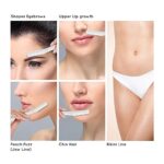 Sanfe Glide Face Razor for Women | Painless Facial Hair Removal | Upper Lips, Chin, Peach Fuzz | Stainless Steel Blade | 3 Units - Image 2