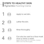 Bioderma Pigmentbio Foaming Cream | Brightening Exfoliating Cleanser for Face & Body | Fades Dark Spots | 200ml - Image 6