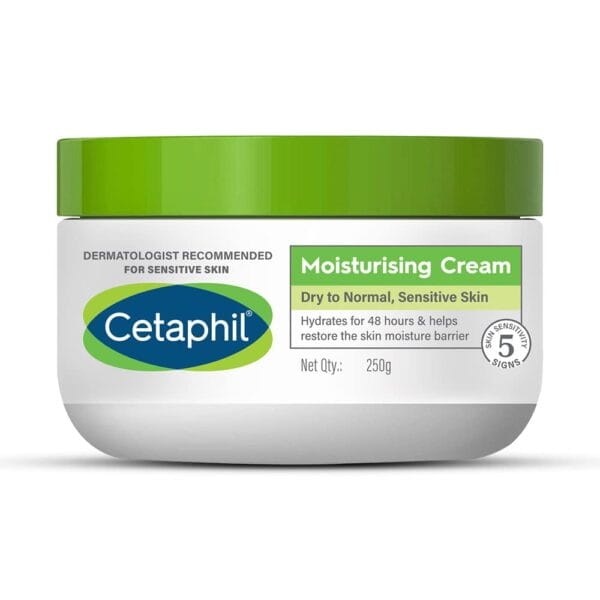 Cetaphil Moisturising Cream for Face & Body,Dry to Normal skin, 250gm - Image 1