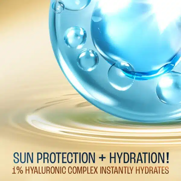 Lakme Sun Expert 1% Hyaluronic Acid Sunscreen Gel SPF 50 PA++++ | Water-Light, Non-Sticky Formula for Oily Skin | Glowing, Even-Toned Skin | 56g - Image 4