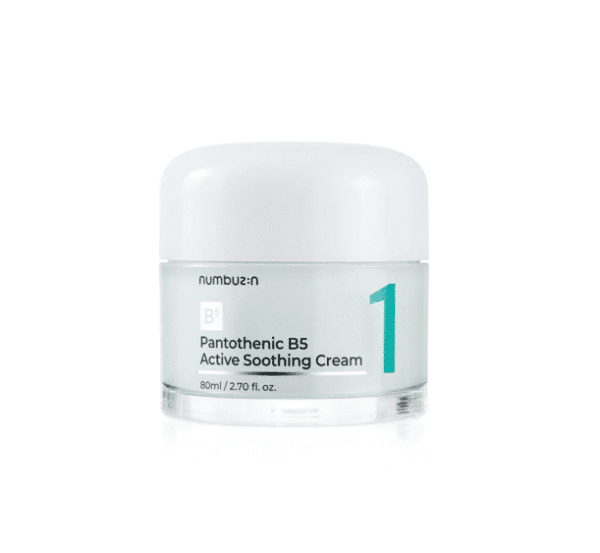 Numbuzin No.1 Pantothenic B5 Active Soothing Cream 80ml - Image 1