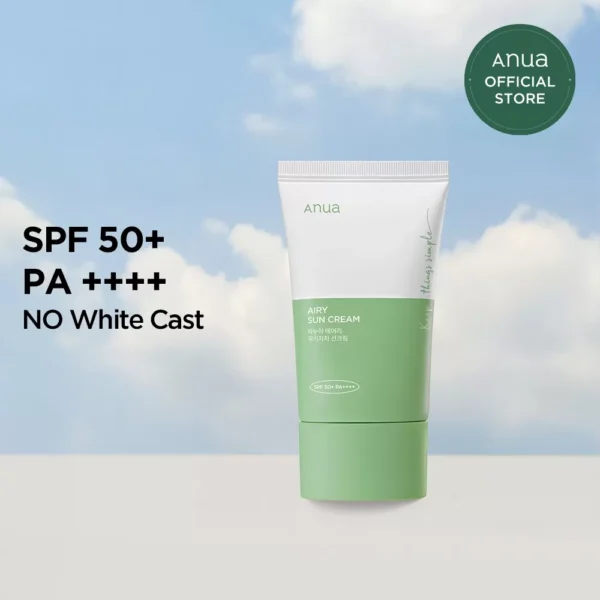 ANUA Airy Sun Cream - 50ml - Image 1