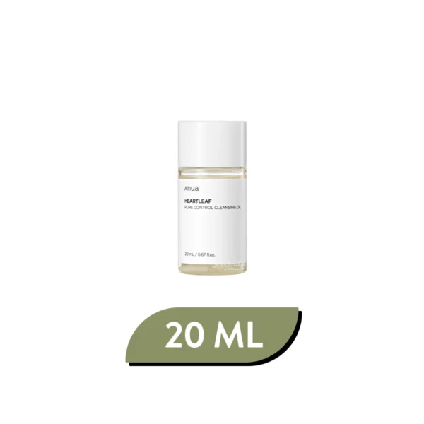 ANUA Heartleaf Pore Control Cleansing Oil - 20ml (Mini) - Image 1