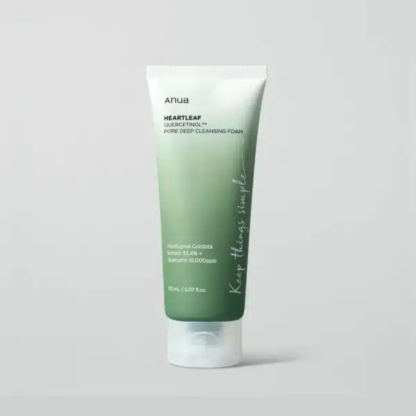 ANUA Heartleaf Quercetinol Pore Deep Cleansing Foam – 150ml  - Image 1