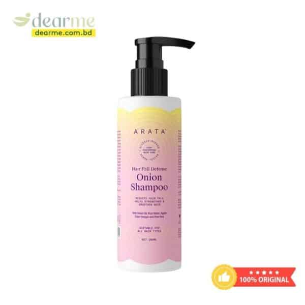 Arata Hair Fall Defense Onion Shampoo - 200ml - Image 1