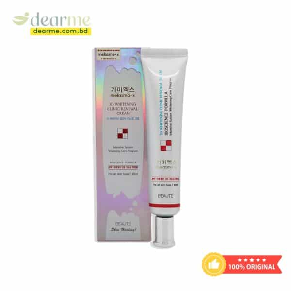 BEAUTE Melasma X 3D Whitening Clinic Cream 35ml - Image 1