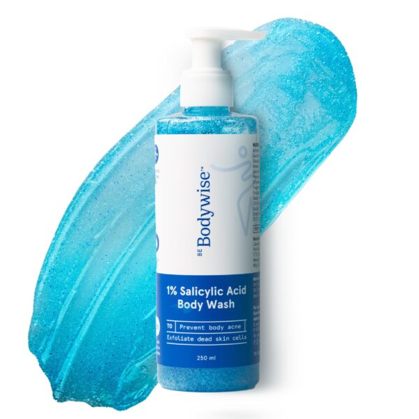 Be Bodywise 1% Salicylic Acid Exfoliating Body Wash Shower Gel 250ml - Image 1