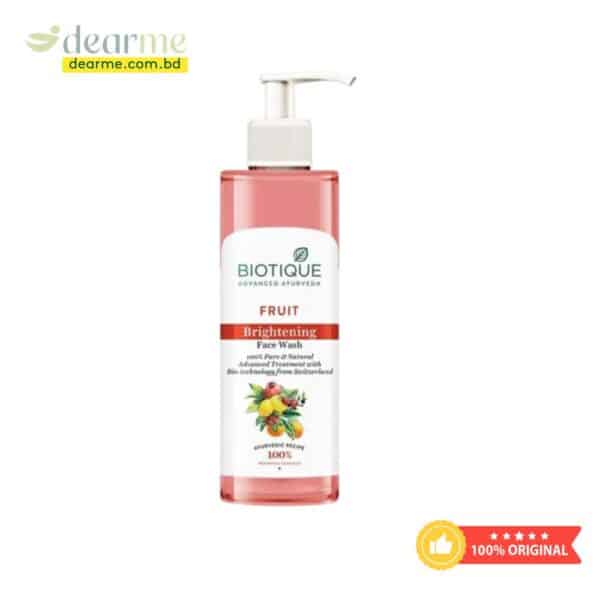 Biotique Fruit Brightening Face Wash 200ml - Image 1