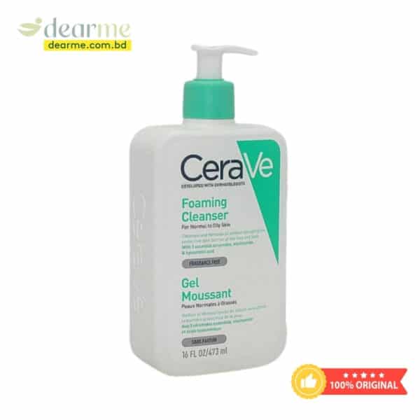 CeraVe Foaming Cleanser For Normal To Oily Skin 473ml - Image 1