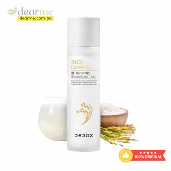 DEDOX Ceramide Rice Moisturizing Toner 120ml - Image 1