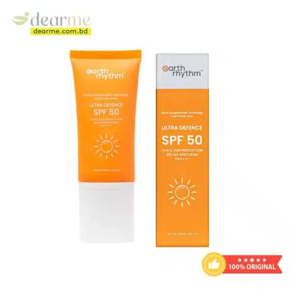 Earth Rhythm Ultra Defence Hybrid Sunscreen Fluid SPF 50+++ - Image 1