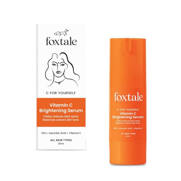 Foxtale Vitamin C Serum with 15% L-Ascorbic Acid and 1% Vitamin E 30ml - Image 1