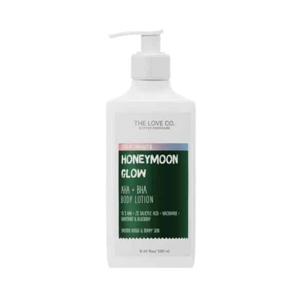 THE LOVE CO Honeymoon Glow 10% AHA + 2% BHA Body Lotion - Image 1