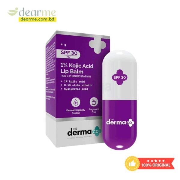 The Derma Co 1% Kojic Acid Lip Balm - Image 1