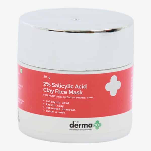 The Derma Co 2% Salicylic Acid Clay Face Mask 50g - Image 1