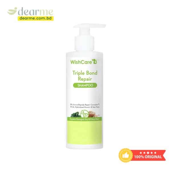 WishCare Triple Bond Repair Shampoo for Dry & Frizzy Hair - Image 1