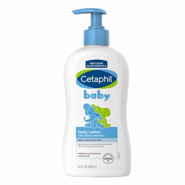 Cetaphil Baby Daily Lotion with Organic Calendula – 399ml - Image 1
