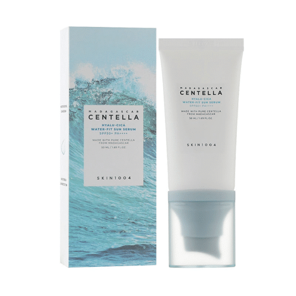 Skin1004 Madagascar Hyalu Cica Water Fit Sun Serum 50ml - Image 1
