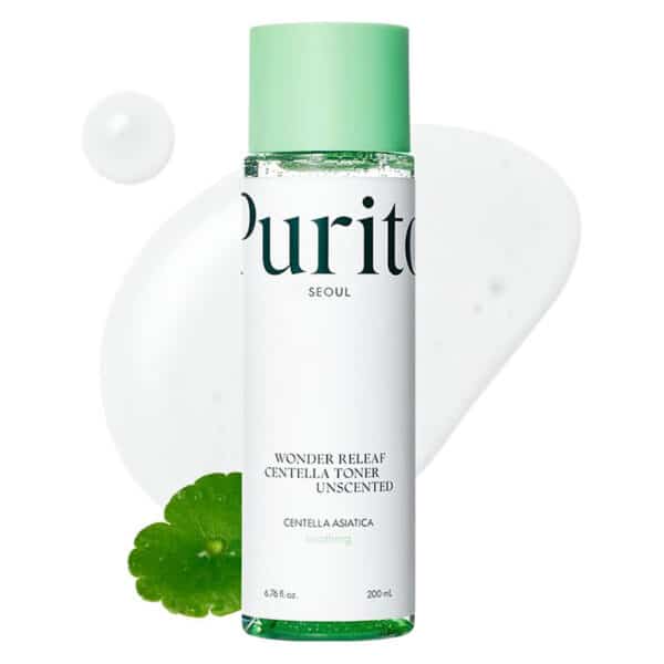 PURITO Seoul Wonder Releaf Centella Toner Unscented – 200ml - Image 1