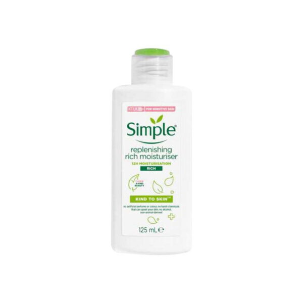 Simple Kind to Skin Replenishing Rich Moisturizer - 125ml - Image 1