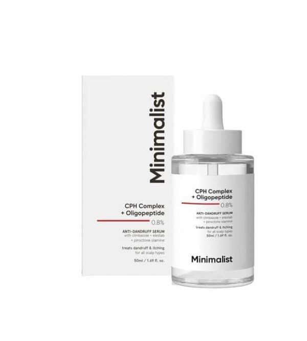 Minimalist CPH Complex + Oligopeptide 0.8% Anti-Dandruff Serum 50ml - Image 1