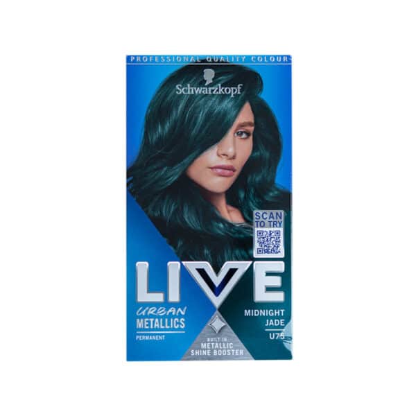 Schwarzkopf LIVE Color U75 MIDNIGHT JADE - Image 1