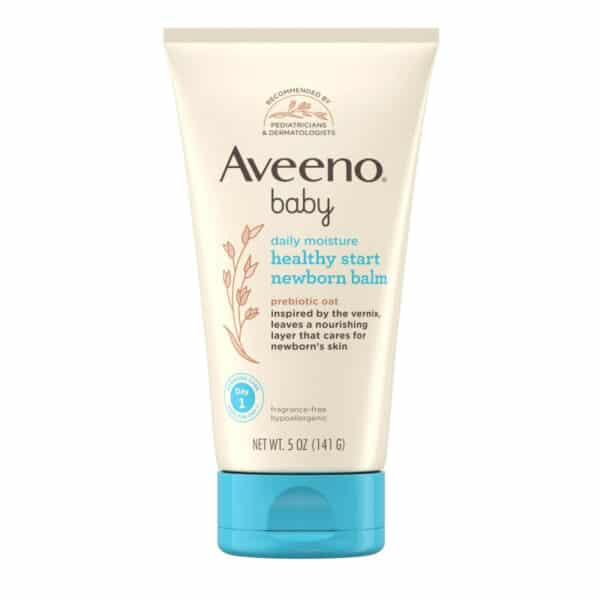 Aveeno Baby Healthy Start Newborn Baby Body Balm, Hypoallergenic 141g - Image 1